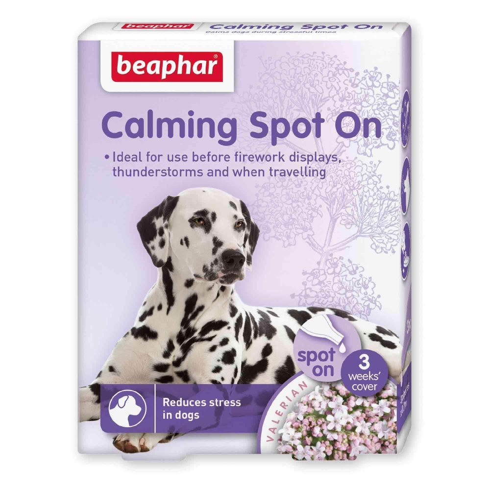 Beaphar Calming Valerian Spot On For Dogs  |  Dog Health Dog Health Dog Health