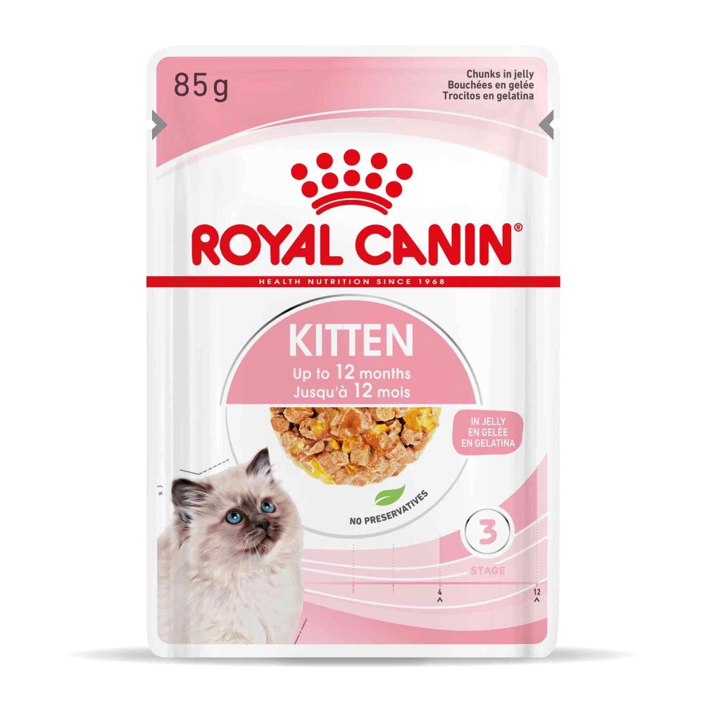 Feline Health Nutrition Kitten Wet Cat Food In Jelly  |  Kitten Care Cat Products Kitten Care