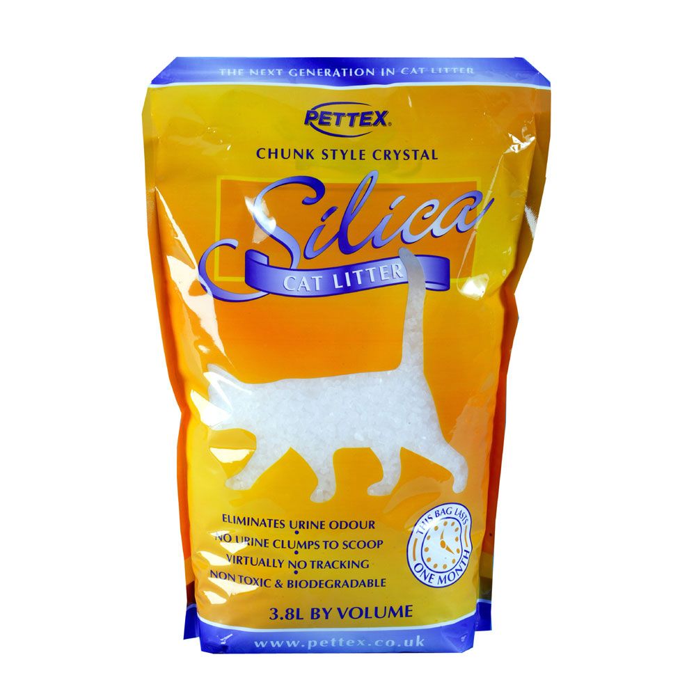 Silica Cat Litter – 3.8Ltr  |  Cat Litter Cat Litter Cat Litter